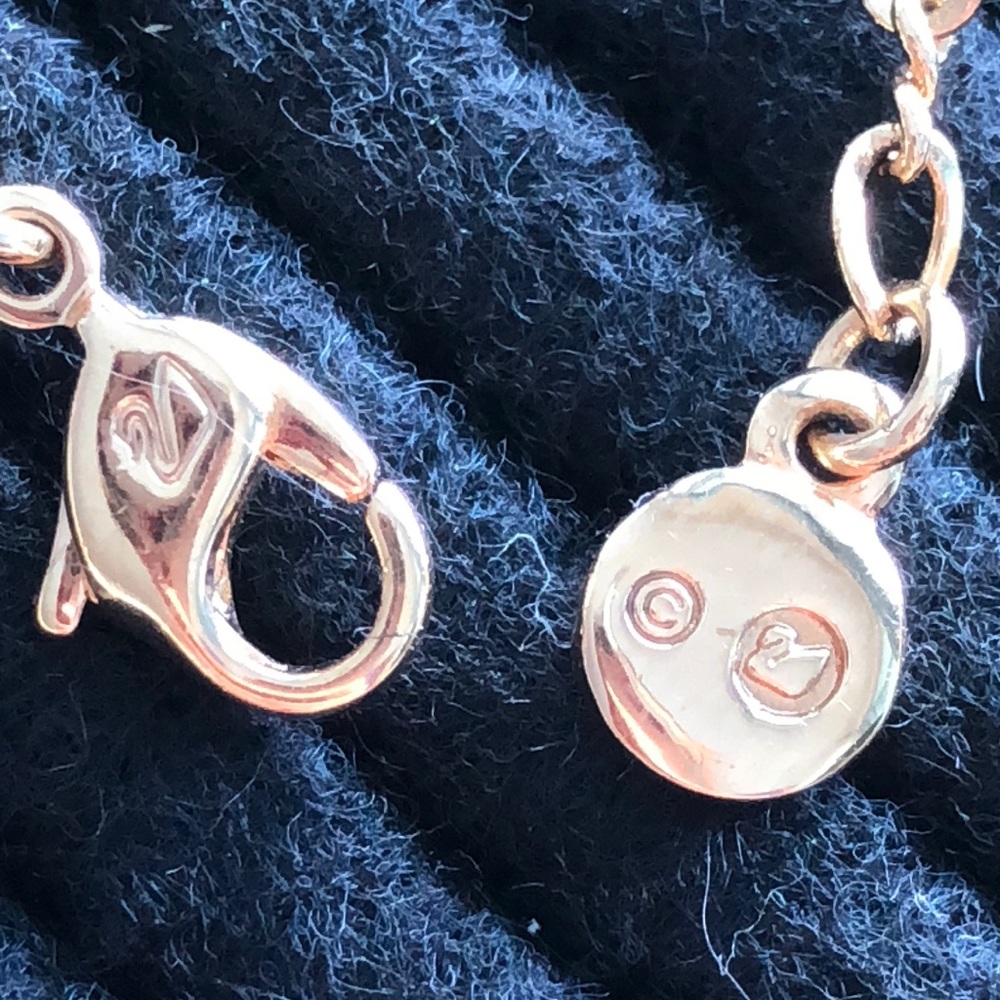 SWAROVSKI LONG ROPE NECKLACE(CHIPPED CRISTAL)